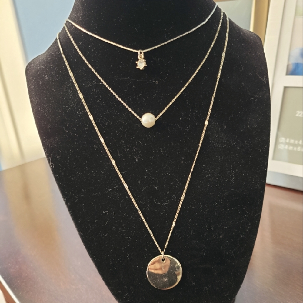 BOGO Loft layered necklace